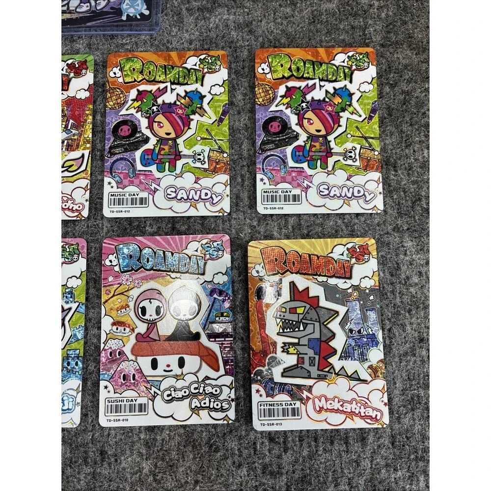 Tokidoki TD-SSR-003, 014, 012, 016, 010 Wonder Voyage Card Roaming Edition Kayou
